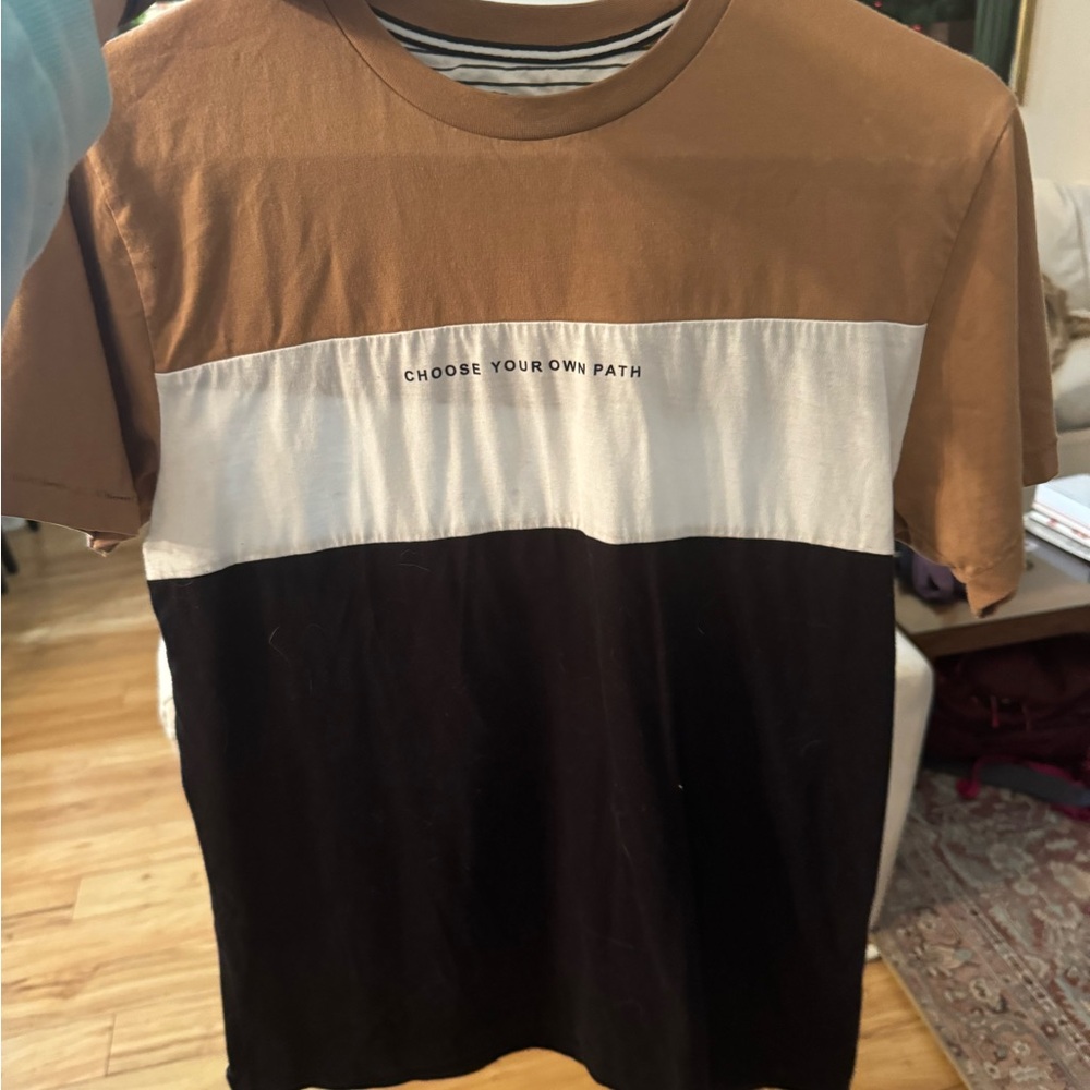 Choose Your Own Path Striped T